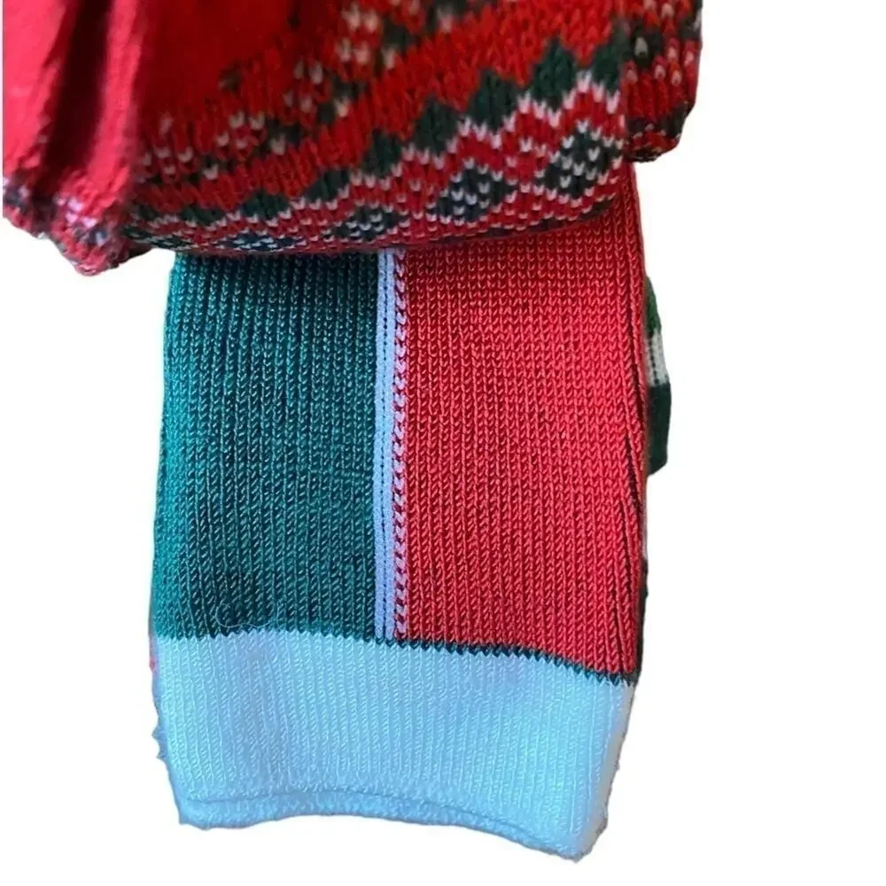 Muk Luks Women's Holiday Boot Socks One Size Fits Most - New